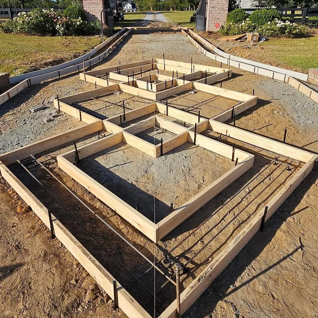 Concrete Patio Installation - Before