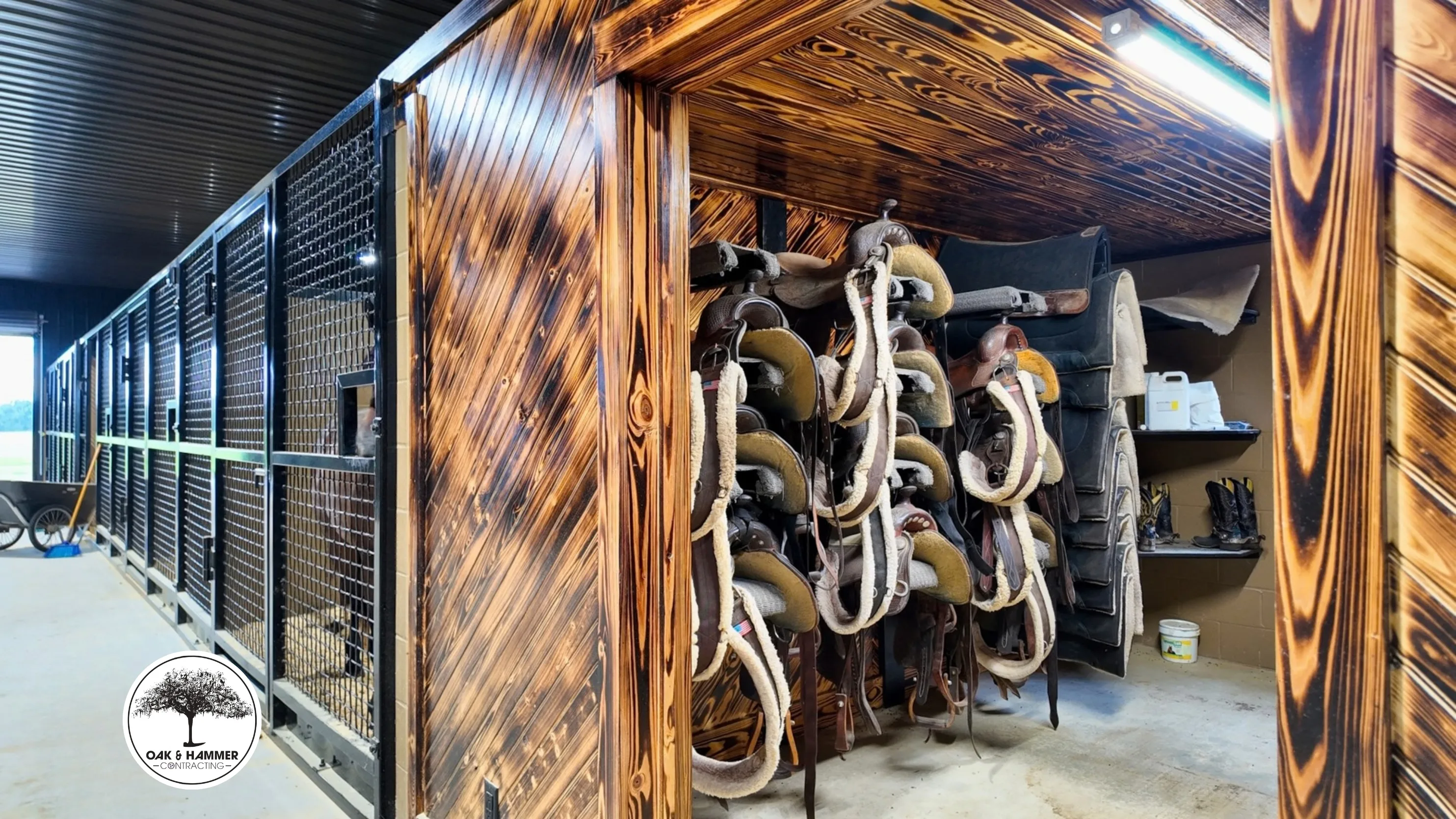 Custom Horse Barn